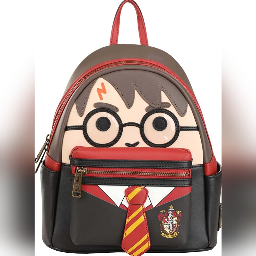 Loungefly Harry Potter Face Mini Backpack - Picture 7 of 7